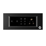 L&G 6M Smart Touch Switch Board | Dimmer Switch Phase Cut Technology | German Technology Meets Indian Standards (Size: 6M- 220 X 90 X 45 Mm)