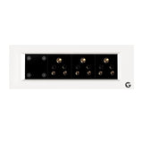 L&G 8 Modular Smart Touch Switch Board | Smart Technology and German Expertise | Compatible with Alexa, OK Google (Size: 8M Horizontal- 262 x 90 x 45 mm)