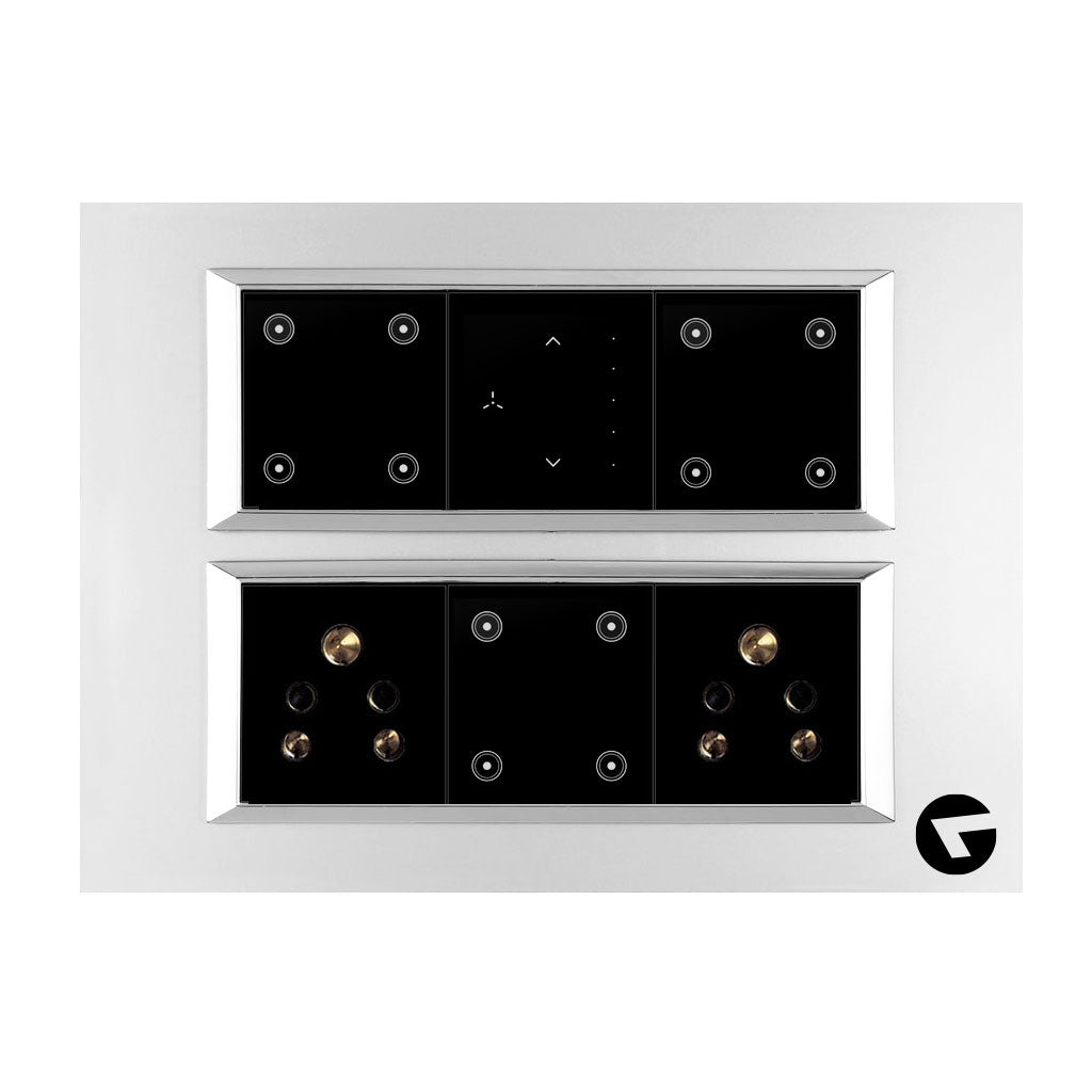 L&G Smart Switch Board | 12 Module Wifi Touch Switch Board | – Leccy ...