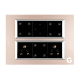 Buy L&G 12 module smart switch board | Smart Technology and German Expertise (Size: 12M- 220 x 160 x 45 mm)