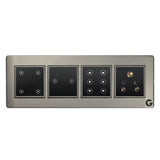 Buy L&G Smart Switch Plate for Home |German Technology with Indian Standard  (Size: 8M - 262 x 90 x 45 mm)