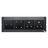 L&G 8 Modular Wifi Smart Switch, Smart Touch Switch | Smart Technology and German Expertise (Size: 8M Horizontal- 262 x 90 x 45mm)