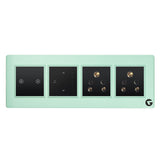 L&G 8 Modular Smart Switch Panel | Designed by German Engineers (Size: 8M - 262 x 90 x 45 mm)