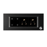 L&G 6 Modular WiFi Smart Touch Switch Board | German Technology meets Indian Standards (Size: 6M- 220 x 90 x 45 mm)