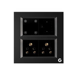 L&G 8 Modular Smart Switch, Wifi Smart Fan Regulator | German Technology meets Indian Standards (Size: 8M Square- 154 x 160 x 45 mm)