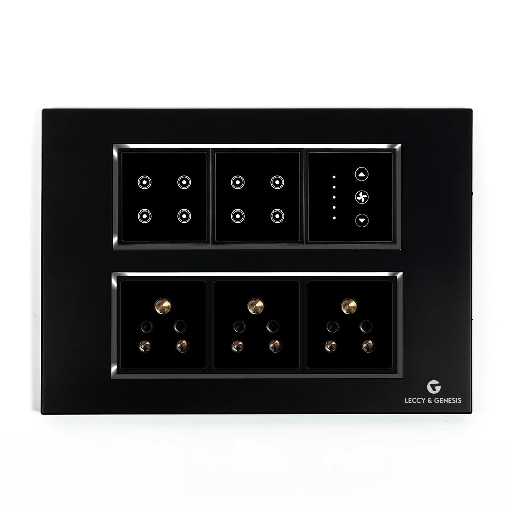 Buy L&G 12 Modular Smart Switch Plates - Leccy & Genesis – Leccy and ...