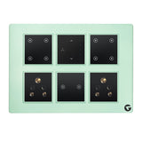 L&G 12 Modular Smart Switch Board | Designed using the latest German Technology | Compatible with Alexa, Google Home&nbsp;