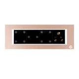 L&G 8M Smart Switch Panel, Touch Switch WiFi | Smart Technology and German Expertise (Size: 8M Horizontal- 262 x 90 x 45 mm)