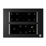 L&G 12 module Smart Switch Board | Online Smart Touch Switch (Size: 12M- 220 x 160 x 45 mm)