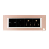 L&G 8 Modular Smart Switch Panel | Designed by German Engineers (Size: 8M - 262 x 90 x 45 mm)