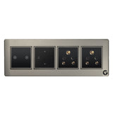 L&G 8 Modular Smart Switch Panel | Designed by German Engineers (Size: 8M - 262 x 90 x 45 mm)