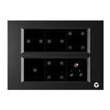 Buy Online L&amp;G 12 Modular Wireless Touch Switch Board | (Size: 12M- 220 x 160 x 45 mm)