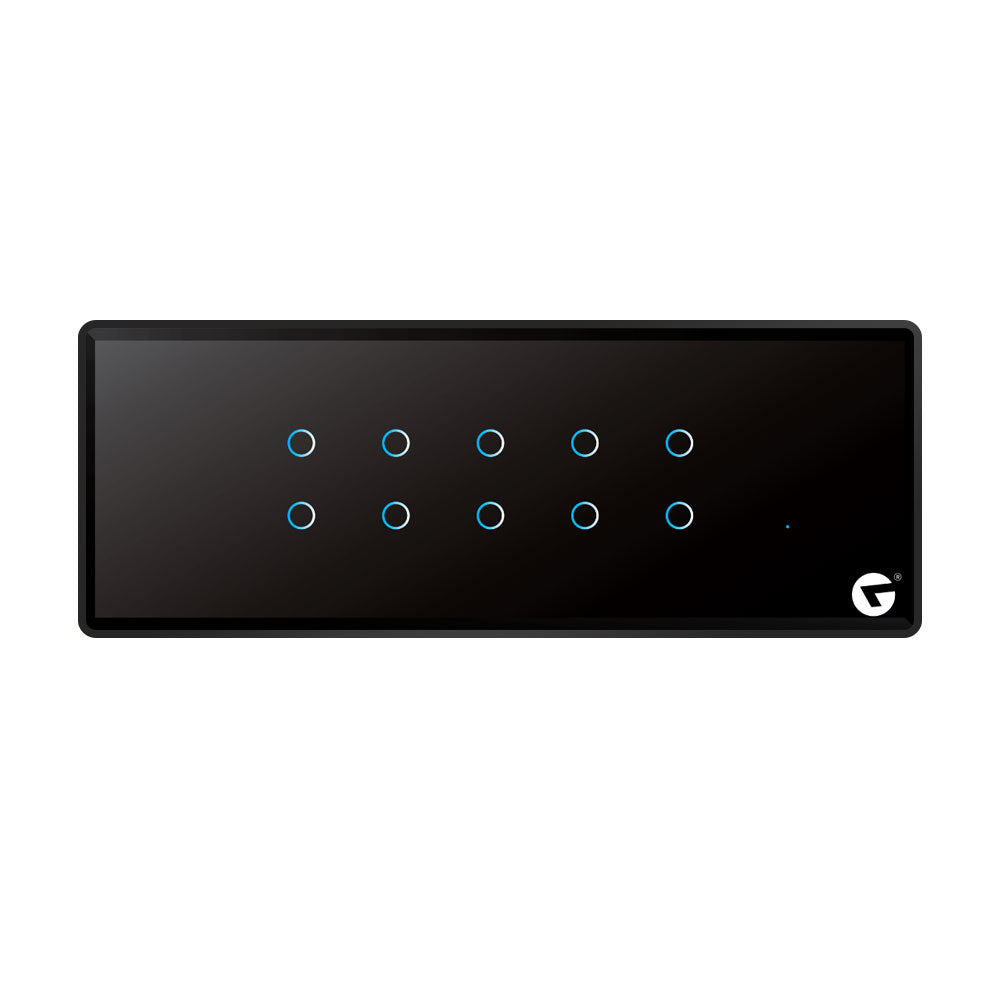 L&G 8M Best smart switch panel (10 Switches) - Customizable (Acrylic & Glass) | Call 818181-0654
