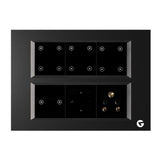 Buy L&G 12 Module Smart Switch Plate | Designed Using German Technology (Size: 12M - 220 X 160 X 45 Mm)