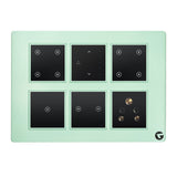 Buy L&G 12 Modular Wireless Touch Switch Board | Smart Technology & German Technology (Size: 12M- 220 x 160 x 45 mm)