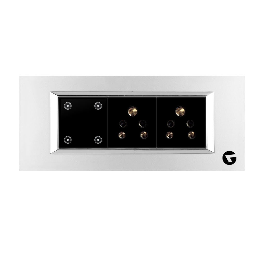 6 Modular Smart Switch Module 6 Modular Smart Switch Board | Wifi Smart Switch – Leccy and Genesis