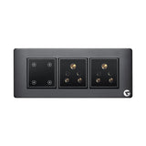 L&G 6 Modular WiFi Smart Touch Switch Board | German Technology meets Indian Standards (Size: 6M- 220 x 90 x 45 mm)