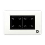 L&G 4M Touch Switch Board, Smart Touch Switch Panel | German Technology with Indian Standards