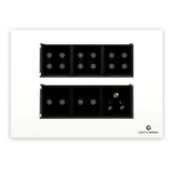Buy L&G 12M Smart Touch Switch Board | Smart Switch For Home | Smart Technology and German Expertise (Size: 12M- 220 x 160 x 45 mm)