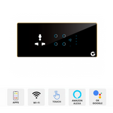 L&G 6M Smart Fan Switch Panel (4 Switch + 1 Fan + 1 Socket) For Fully Customization - Call 818181-0654