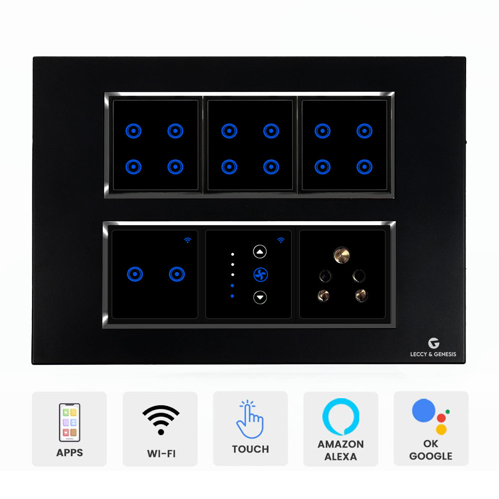 Ets Smart Switch Buy L&G 12 Modular Smart Switch Plates - Leccy & Genesis – Leccy and ...