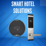 L&G Smart Hotel Door lock Security Combo | Hotel Lock, Card Encoder, RFID Card and Software Included