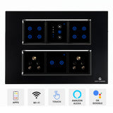 L&G 12 Modular Smart Switch Board | Designed using the latest German Technology | Compatible with Alexa, Google Home&nbsp;