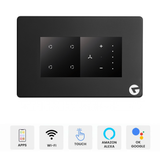 L&G 4 Modular Smart Switch Board  | Smart Touch Switch with Fan Regulator – German Expertise, Indian Standards (Size: 150 x 95 x 45mm)