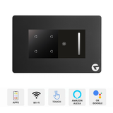 L&G 4 Modular WiFi Smart Touch Switch Board  | Smart Technology with German Engineering (Size: 150 x 95 x 45mm)