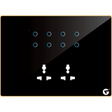 12M Best Smart Switch Panel For Home & Office (8 Switch + 2 Socket) - Acrylic & Glass for Full Customization - Call 818181-0654
