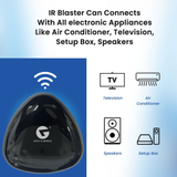 L&G WiFi All-in-One IR Blaster for TV, AC, Music System etc | Compatible with Alexa, Google Home
