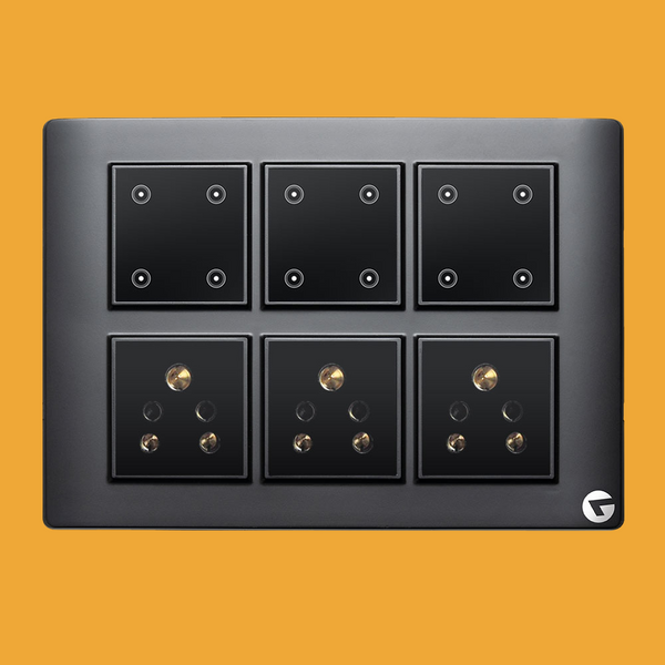 12 module switch board | Smart Touch Switch Panel – Leccy and Genesis