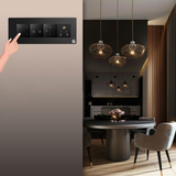 L&G 8M Smart Touch Switch Board | Smart Technology & German Expertise | Alexa & Google Compatible (Size: 8M Horizontal – 250 x 95 x 45 mm)