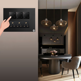 L&G 12M switch board (12 Switches + 3 Socket) | Smart Switch for Home | German Technology meets Indian Standards (Size: 12M - 220 x 160 x 45 mm)