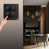 L&G 8M WiFi Smart Switch Board | Smart Touch Panel | Alexa & Google Compatible (Size: 8M Square – 155 x 165 x 45 mm)