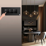 L&G 6M WiFi Smart Switch Board | Smart Touch Panel | Alexa & Google Compatible (Size: 220 x 95 x 45 mm)