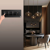 L&G 8M Smart Switch Panel | WiFi Touch Switch with Alexa & Google (250 x 95 x 45 mm)