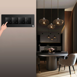 L&G 8M Smart Switch Board | Smart Touch Switch for Lights | Alexa & Google Compatible (Size: 8M Vertical – 155 x 165 x 45 mm)