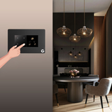 L&G WiFi Smart Switch Board | 4 Modular Smart Touch Switches – German Technology, Indian Standards (Size: 150 x 95 x 45mm)