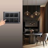 Buy L&G 12 Module Smart Switch Plate | Designed Using German Technology (Size: 12M - 220 X 160 X 45 Mm)