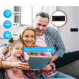 L&G 6 Modular Touch Switch,  Wifi Smart Touch Switch Board | German Technology meets Indian Standards (Size: 6M- 220 x 90 x 45 mm)