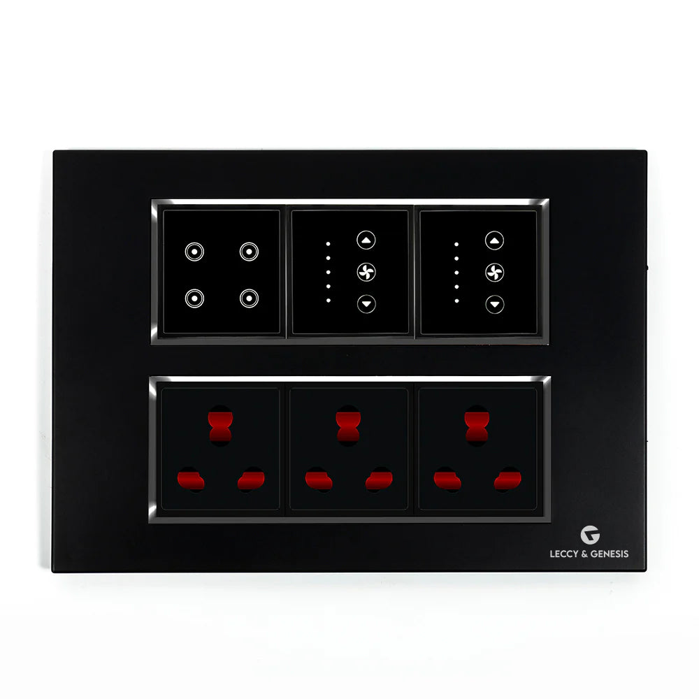 Buy L&G 12M WiFi Switch Board | Smart Switches for Home – Leccy and Genesis