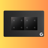 L&G 4 Modular Smart Touch Switch Board  | WiFi Smart Switch Panel – German Technology, Indian Standards