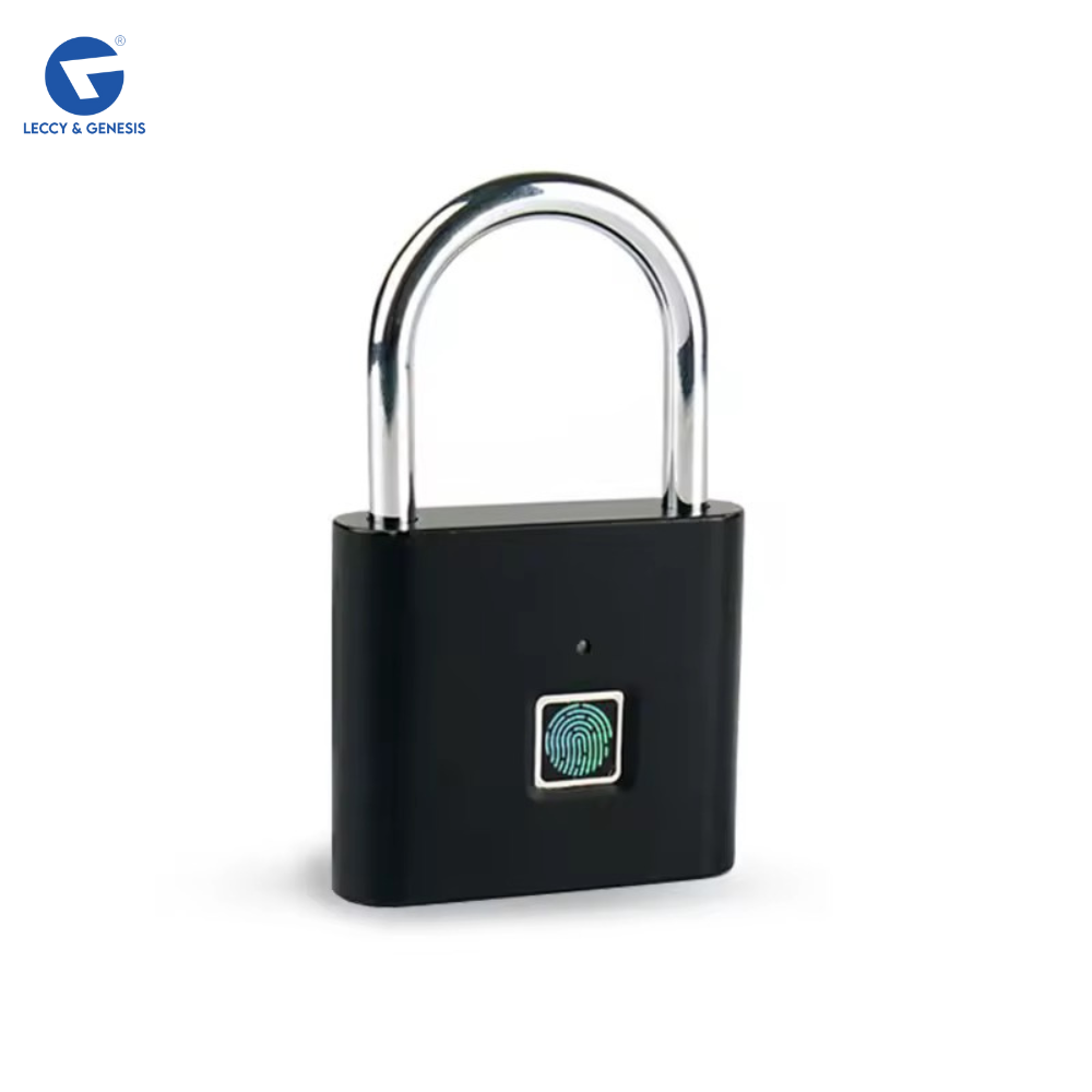 L&G Fingerprint Biometric Padlock | Keyless & Password-Free Access | Stores 50 Fingerprint | Waterproof Metal Lock for Home Office Security