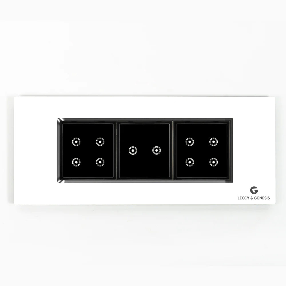 6 Modular Smart Switch Module Buy 6 Modular Touch Switch Board | WiFi Touch Switch Board – Leccy and ...