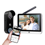 Wireless Video Door Phone  | Touch Screen Door Phone | Smart WI-FI Video Door Bell | 7 Inch Touch Screen DIsplay |  Pan India Delivery