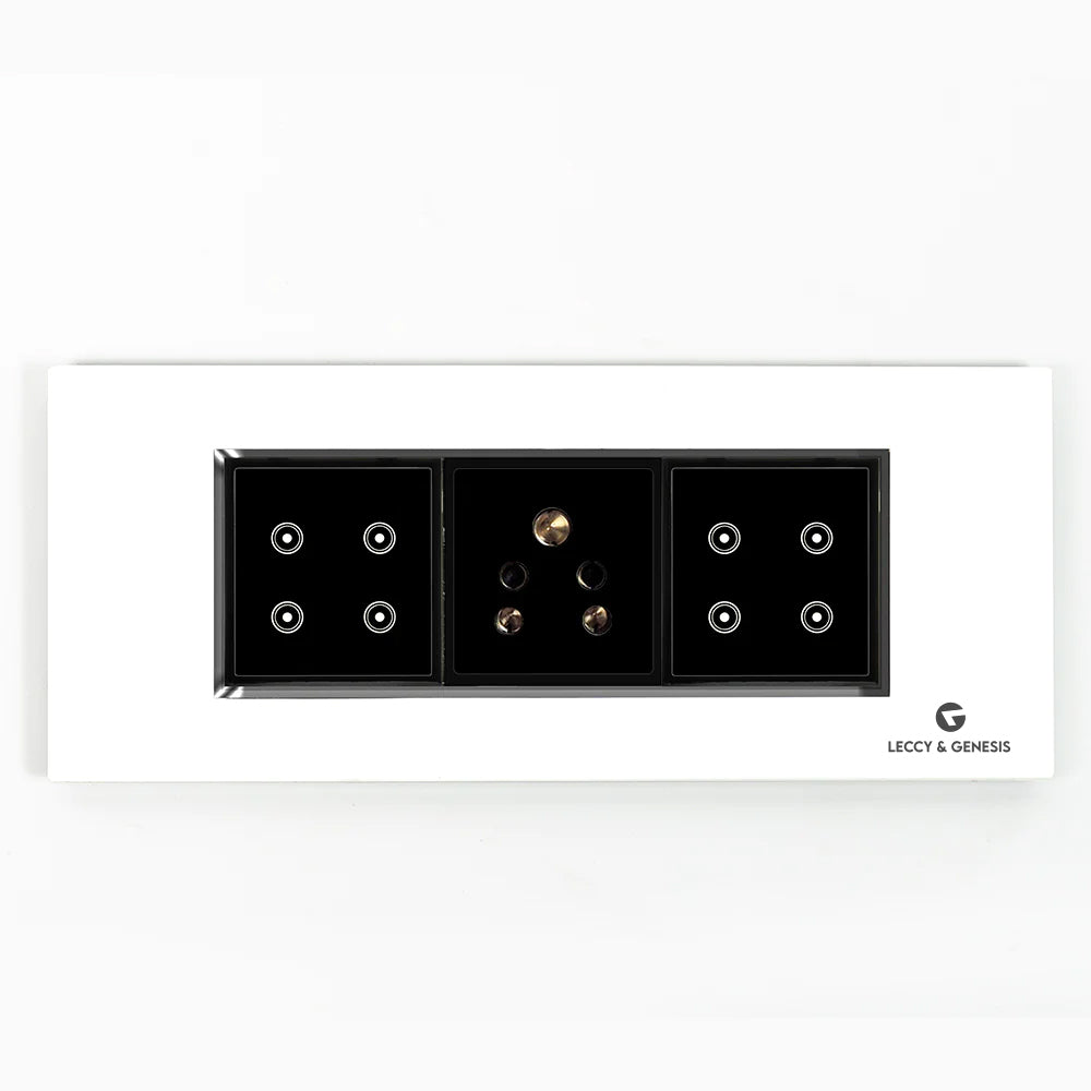 Smart switch board for home | Compatible with Alexa & Ok Google – Leccy ...