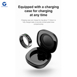 L&G Smart Ring | 7+ Day Battery | Sleep, Fitness, Nutrition, Stress | Track Steps, VO2 Max | Smart Ring for Men & Women | Stainless Steel Glossy