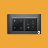 L&G WiFi Smart Touch Switch Board | Smart Technology & German Engineering (Size: 4M- 146 X 90 X 45mm)