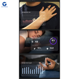 L&G Smart Ring | 7+ Day Battery | Sleep, Fitness, Nutrition, Stress | Track Steps, VO2 Max | Smart Ring for Men & Women | Stainless Steel Glossy